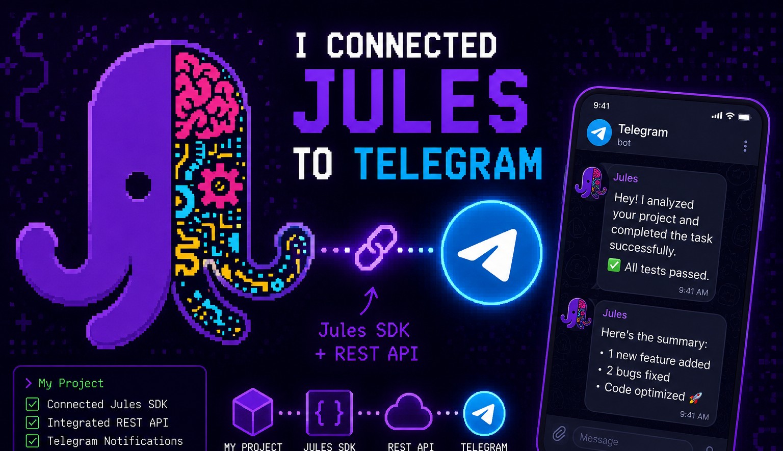 Jules Telegram Bot thumbnail
